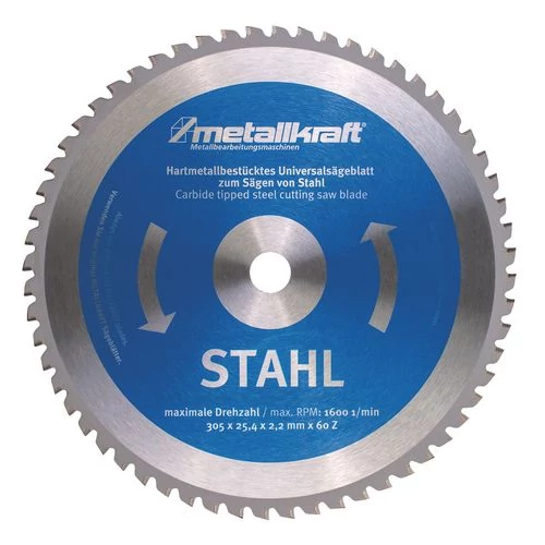Metallkraft Fűrésztárcsa 500x 30 x mm Z120	