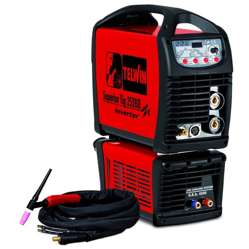 Telwin Superior TIG 252 AC/DC HF/LIFT VRD Aqua