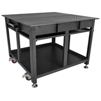 Rhino Cart Mobil Work Station hegesztő asztal 1200 x 1200 