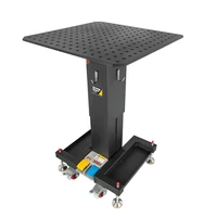 Rhino elektro-hidraulikus billenthető hegesztő asztal 750 x 750 mm