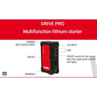 Drive Pro 12 bikázó és power bank