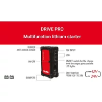 Drive Pro 12/24 bikázó és power bank