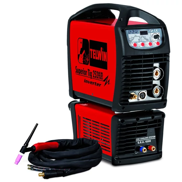 Telwin Superior TIG 252 AC/DC HF/LIFT VRD Aqua